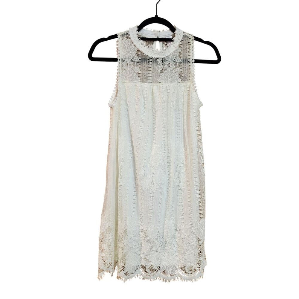 NOBO No Boundaries cream lace Dress Womens Size XS